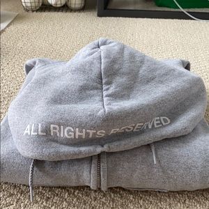 RARE shadow hill zip up hoodie